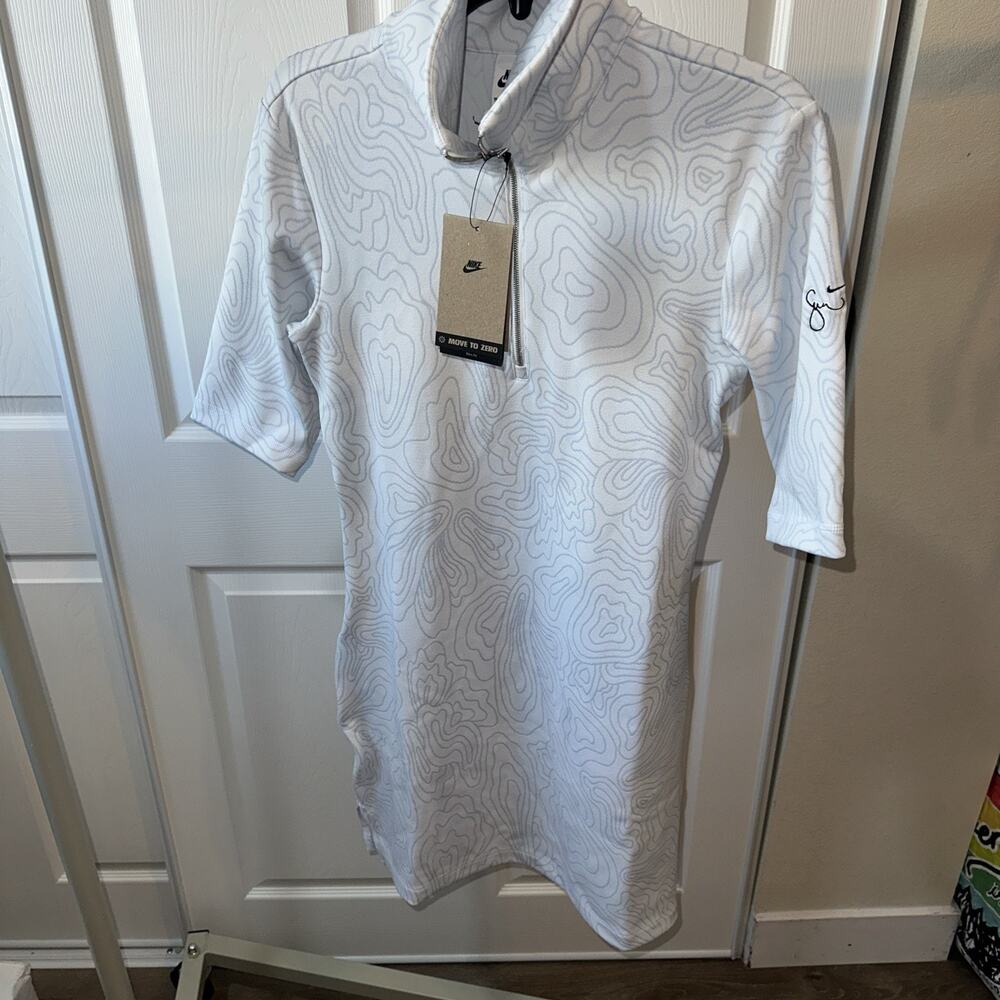 NIKE X SERENA WILLIAMS JACQUARD KNIT MINI DRESS SIZE M NEW W/TAGS FD5326-121